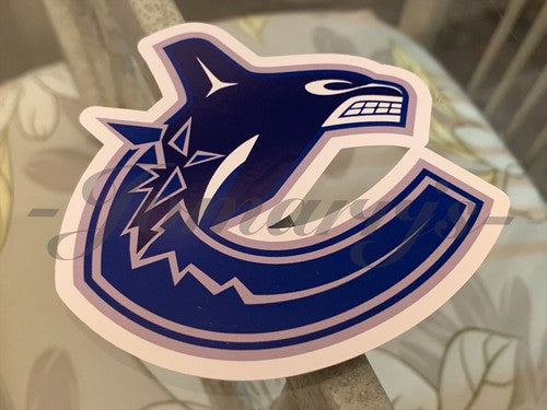 Vancouver Canucks Hockey Team Logo NHL Sticker Decal Vinyl #Canucks
