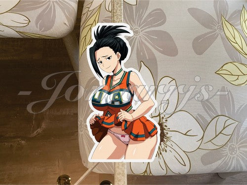 My Hero Academia Anime Yaoyorozu Momo “Tease” Sticker Vinyl Decal pinup slap