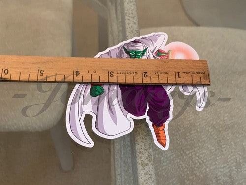 Dragon Ball Z Piccolo #2 Custom Colored Sticker Vinyl Comic DBZ super saiyan