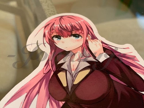Bokuben (We Never Learn) - Anime - Mafuyu Kirisu Custom Sticker Decal 1 manga