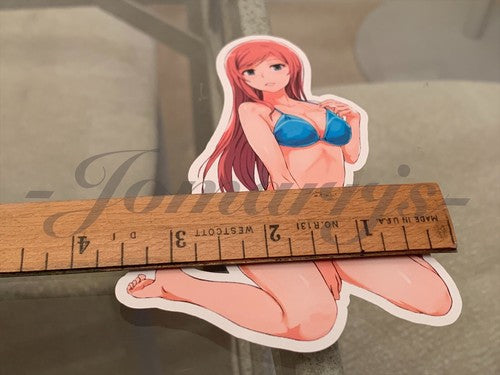 Gundam Build Fighters Try - Anime Kamiki Mirai Bikini Fun Sticker Decal Vinyl #2