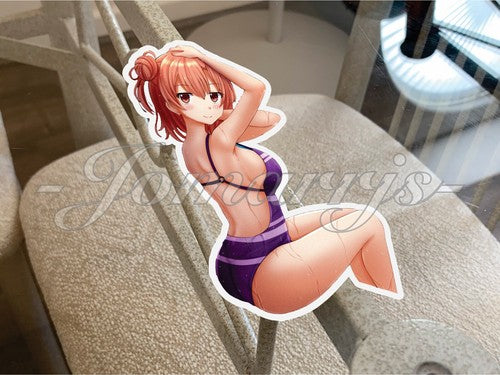 Yahari Ore No Anime Yui Yuigahama Bikini Sun Fun Sticker a. manga ecchi sexy