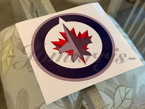 Winnipeg Jets Hockey Team Logo NHL Sticker Decal Vinyl #GoJetsGo
