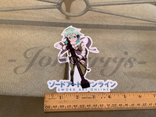 Sword Art Online - Anime - Sinon Shino Asada Sticker Vinyl Decal Custom SAO