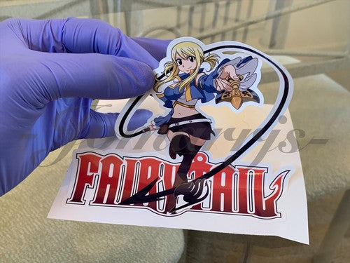 Fairy Tail - Anime - Lucy Heartfilia Sticker Vinyl Sign custom mage guild