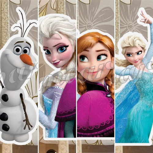 Frozen Elsa Anna Olaf Anime Custom Sticker Decal cute Car Laptop *Sz:5”-18”*