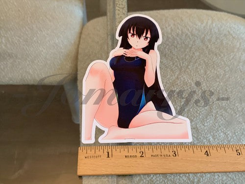 Akame ga Kill! - Anime - Akame Bikini Sun Fun Custom Sticker Decal Vinyl #9