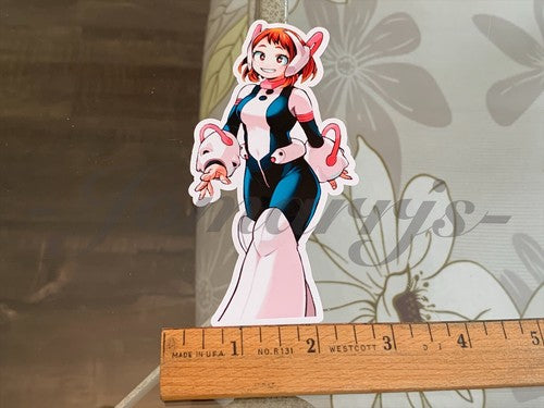 My Hero Academia Anime Ochaco Uraraka Custom Colored Sticker Vinyl manga 1