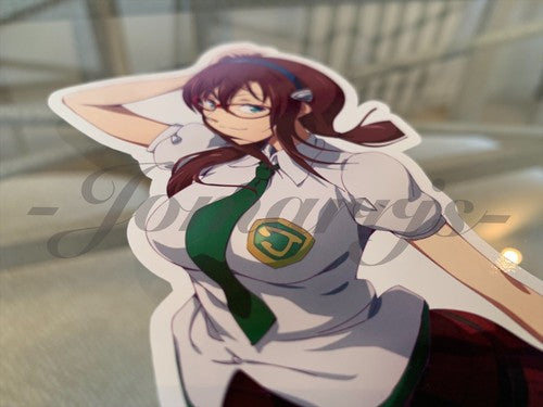Neon Genesis Evangelion Mari Theory Sticker Decal