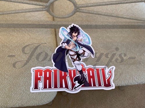Fairy Tail - Anime - Gray Fullbuster Sticker Vinyl Sign custom mage guild