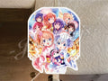 Is the Order a Rabbit? Anime Custom Colored Group Sticker Decal manga cute