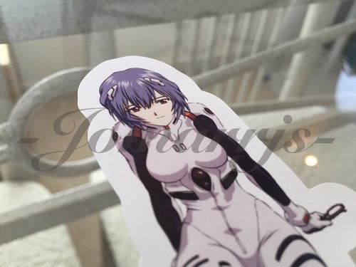 Neon Genesis Evangelion - Anime - Rei Ayanami Sticker Decal laptop binder shinji