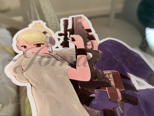 Fullmetal Alchemist - Anime - Riza Hawkeye Sniper Custom Sticker Decal manga