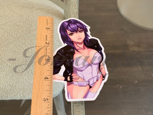 Ghost in the Shell - Anime - Major Motoko Kusanagi Sticker Decal Vinyl laptop a