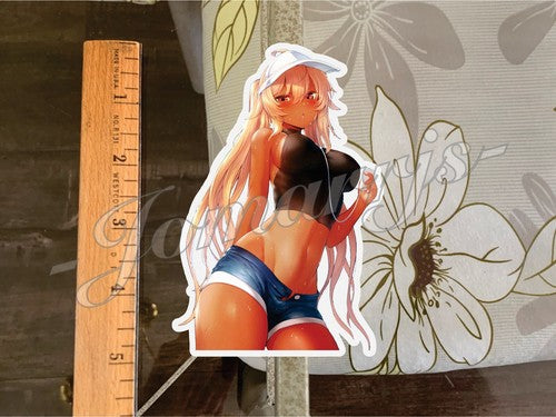 Black Rock Shooter Anime Chariot (Kagari Izuriha) "ePod Mini" Sticker bikini a.
