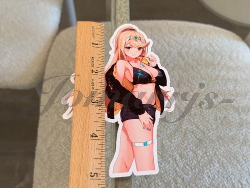Xenoblade - Anime - Mythra Bikini Sun Fun Custom Sticker Decal Vinyl #a