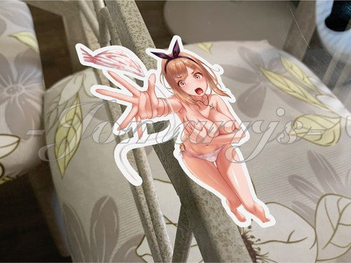 Reisalin Stout Anime Atelier Ryza “The Chase” Bikini Sun Fun Sticker ecchi Oppai
