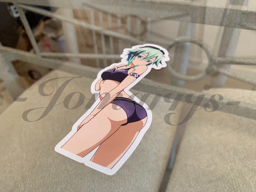 Sword Art Online - Anime - Sinon Shino Asada Bikini Sun Fun b. Sticker Vinyl SAO