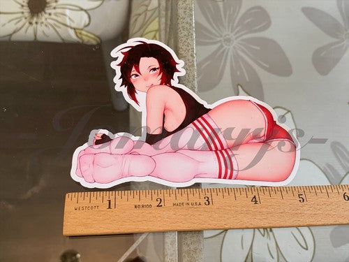 RWBY - Anime - Ruby Rose Sexy Custom Sticker Decal manga 1.