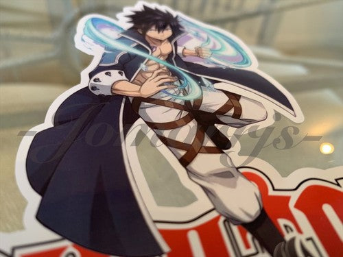 Fairy Tail - Anime - Gray Fullbuster Sticker Vinyl Sign custom mage guild