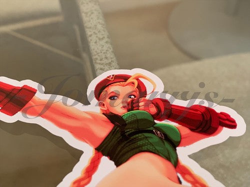 Street Fighter - Anime - Cammy White Killer Bee Sticker Decal Vinyl #2 bikini