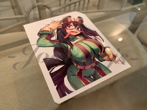My Hero Academia - Anime - Froppy Tsuyu Asui d. Sticker Vinyl manga sexy