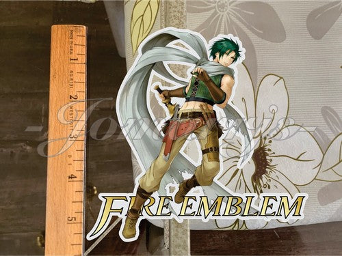 Fire Emblem - Anime Sothe Fire Emblem Logo Custom Colored Sticker Vinyl Decal 2