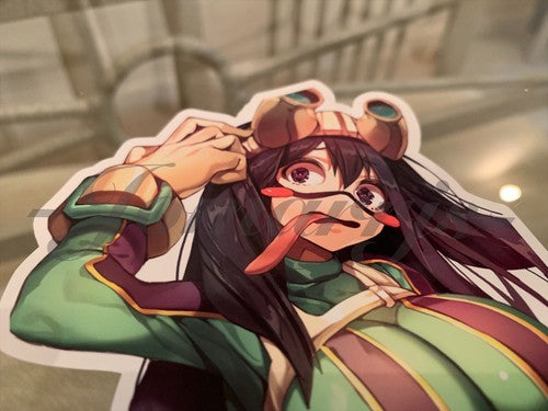 My Hero Academia - Anime - Froppy Tsuyu Asui d. Sticker Vinyl manga sexy