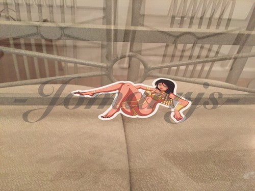 Dragon Ball Z - Anime - Helles Bikini “Chillin” Sun Fun Sticker Decal Vinyl DBZ