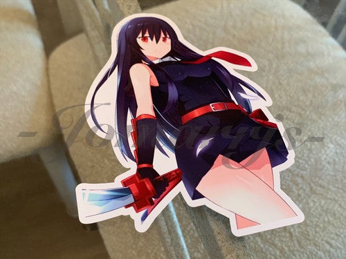 Akame ga Kill! - Anime - Akame Custom Sticker Decal Vinyl manga #7