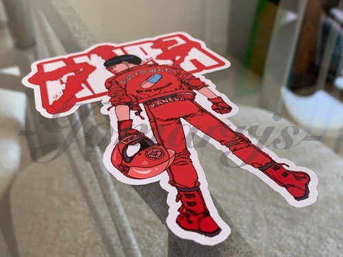 Akira - Anime - Shōtarō Kaneda Custom Sticker Decals Vinyl Sign lap top