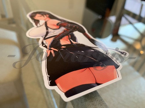Final Fantasy Gaming Tifa Lockhart Sticker Decals Vinyl ff 7 anime