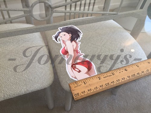 My Hero Academia - Anime - Momo Yaoyorozu Bikini Sun Fun Sticker Decal Vinyl