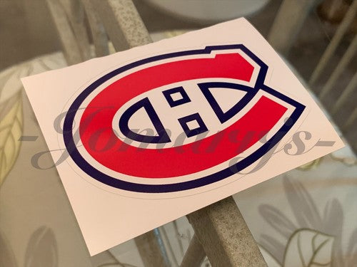 Montreal Canadiens Hockey Team Logo NHL Sticker Decal Vinyl #GoHabsGo
