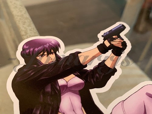 Ghost in the Shell - Anime - Major Motoko Kusanagi Sticker Decal Vinyl laptop d.