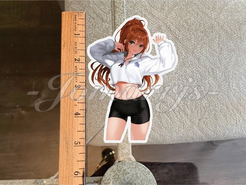 BanG Dream! Anime Imai Lisa Custom Colored Sticker Vinyl Decal manga 3 waifu