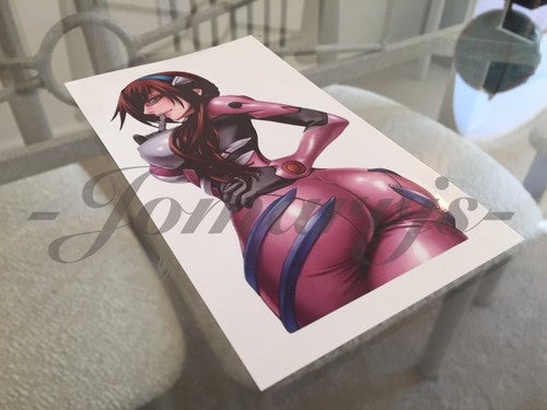 Neon Genesis Evangelion Mari Theory Sticker Decal