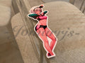 Pokemon - Anime - Bea Sexy Bikini Beach Sun Fun Custom Sticker Decal 5