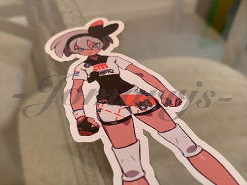 Pokemon - Anime - Bea Sun Fun Custom Sticker Decal 2