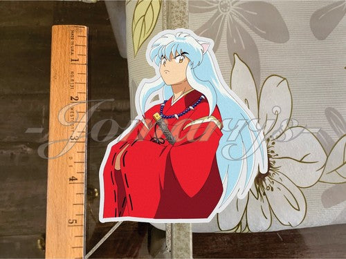 Inuyasha - Anime - Inuyasha Custom Colored Sticker Decal Vinyl manga 1.