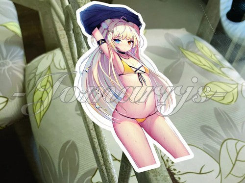 Arknights - Anime - Nightmare Bikini Sun Fun Sticker Decal Vinyl ecchi manga
