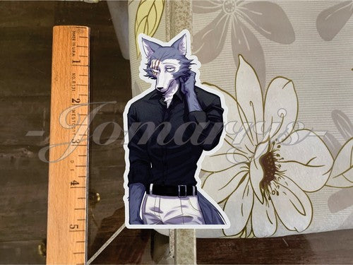 Beastar Anime Legoshi Custom Colored Sticker Decal Vinyl manga 1.