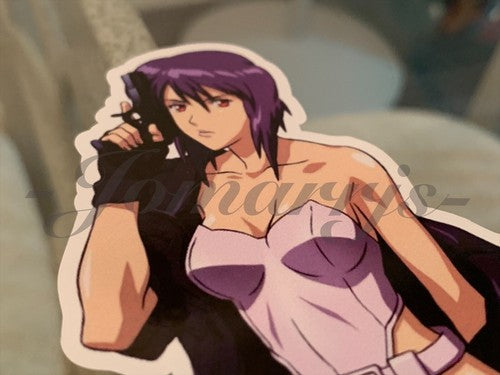 Ghost in the Shell - Anime - Major Motoko Kusanagi Sticker Decal Vinyl laptop C