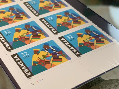 1997 KWANZAA USPS SEALED 32 CENT MINT SHEET OF 20 NH Design of #3175