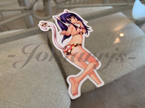 Fairy Tail - Anime - Wendy Marvell Bikini Sun Fun b. Custom Vinyl Sticker