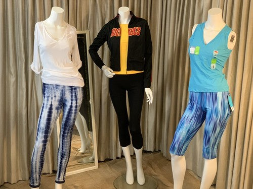 New Balance Women's Blue White Yoga Pants Running Leggings Activewear