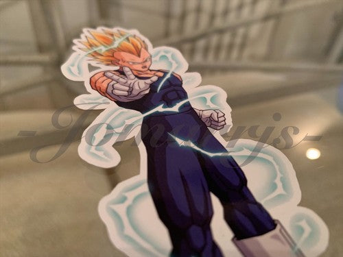 Dragon Ball Z Vegeta (c.) Sticker Vinyl Sign Comic DBZ super saiyans