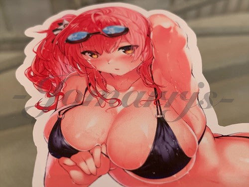 Azur Lane - Anime - Zara Bikini Sun Fun Custom Sticker Decal Vinyl #2