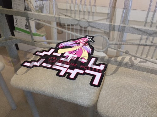 No Game No Life - Anime - Jibril Sticker Decals Vinyl Sign flügel sora lap top