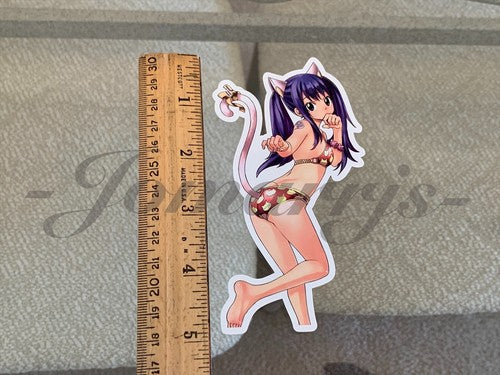 Fairy Tail - Anime - Wendy Marvell Bikini Sun Fun b. Custom Vinyl Sticker